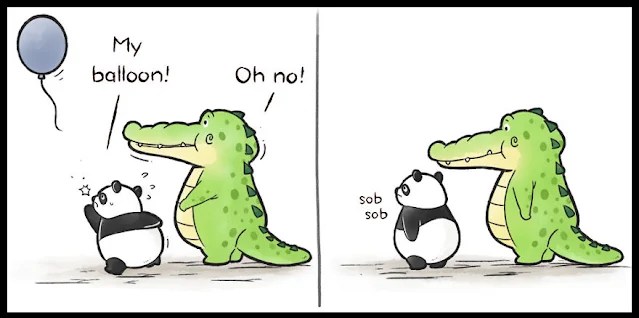 Comics About A wholesome Alligators To Promote Good Feelings
