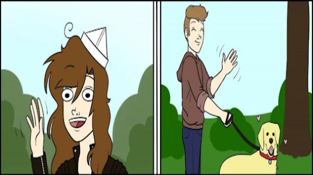 17 Adorable Comics That Show The Life Of A Couple With Their Cat