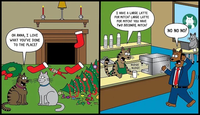 20 Funniest Single-Panel Comics About Cats From Cartoonist Scott Metzger