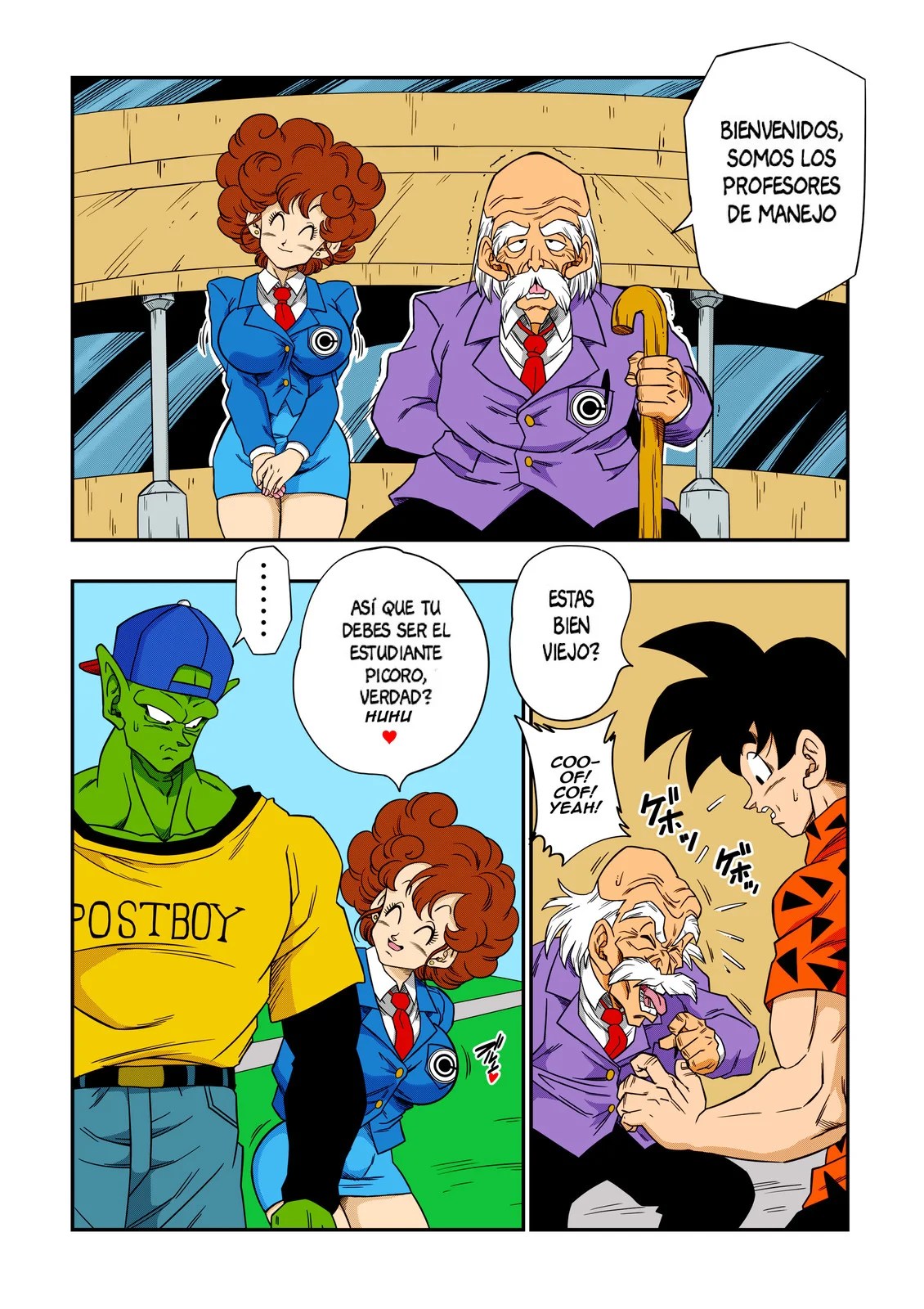 Dragon ball Burning Road - Full Color - Yamamoto | Comics porno