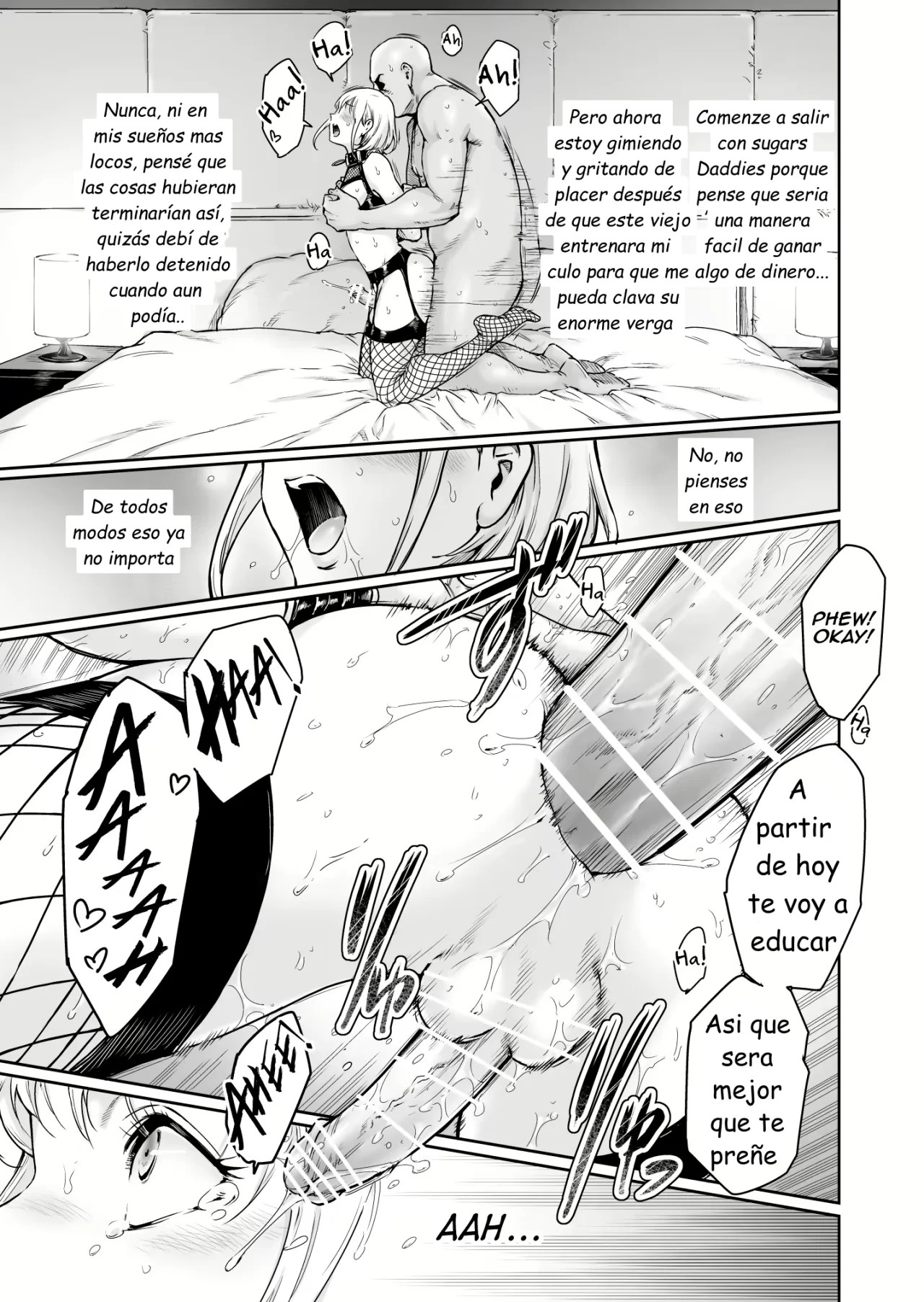 Holic - Fui Corrompida Por un Hombre Mayor - Aian | Comics porno