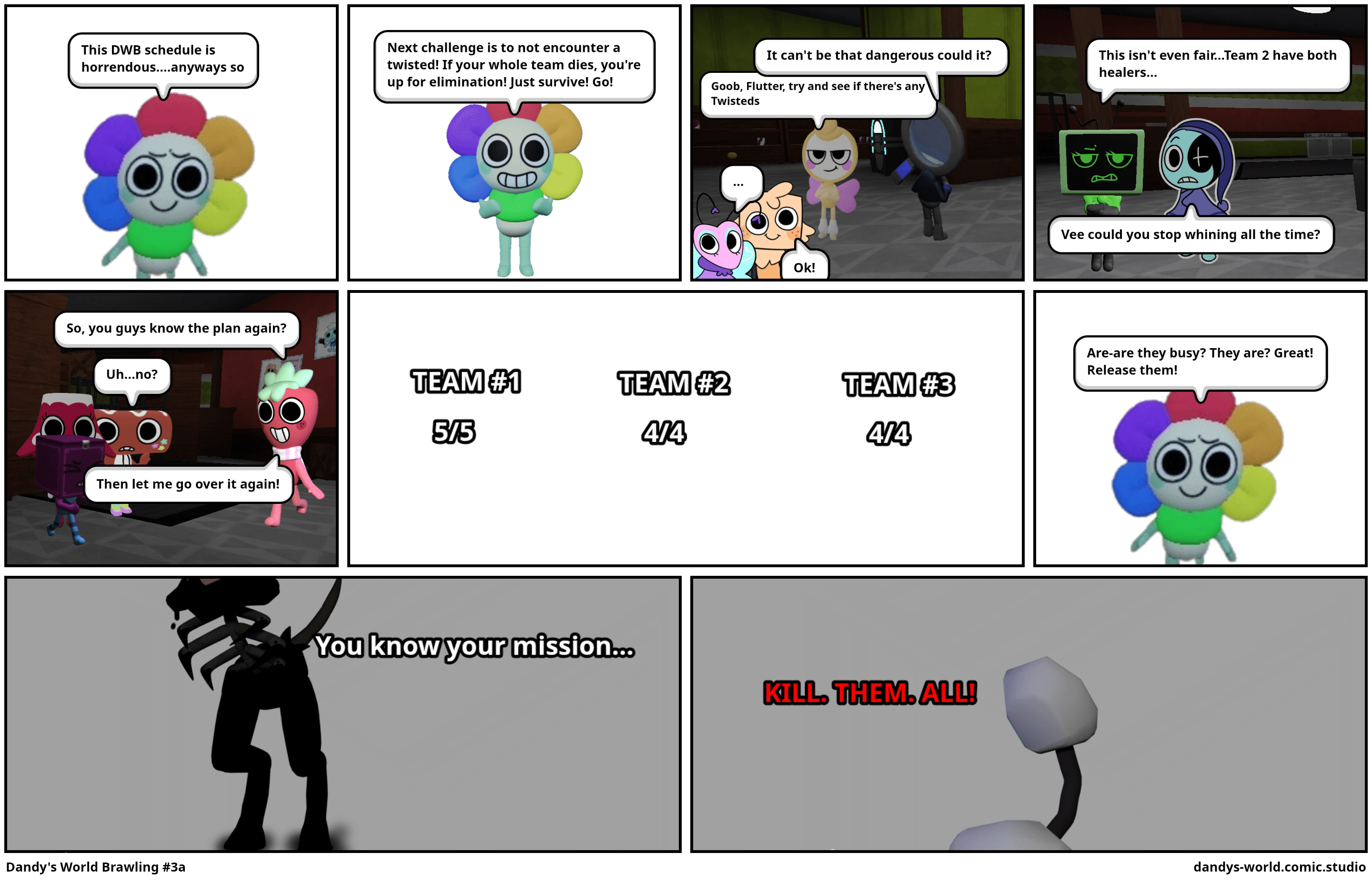 Dandys World Brawling 3a - Comic Studio