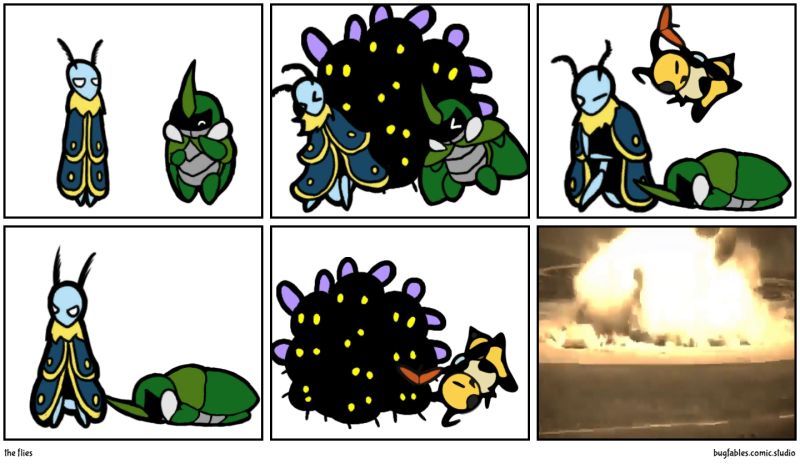 The Flies Comic Studio - Colorful Picture Collection - Retina Quality