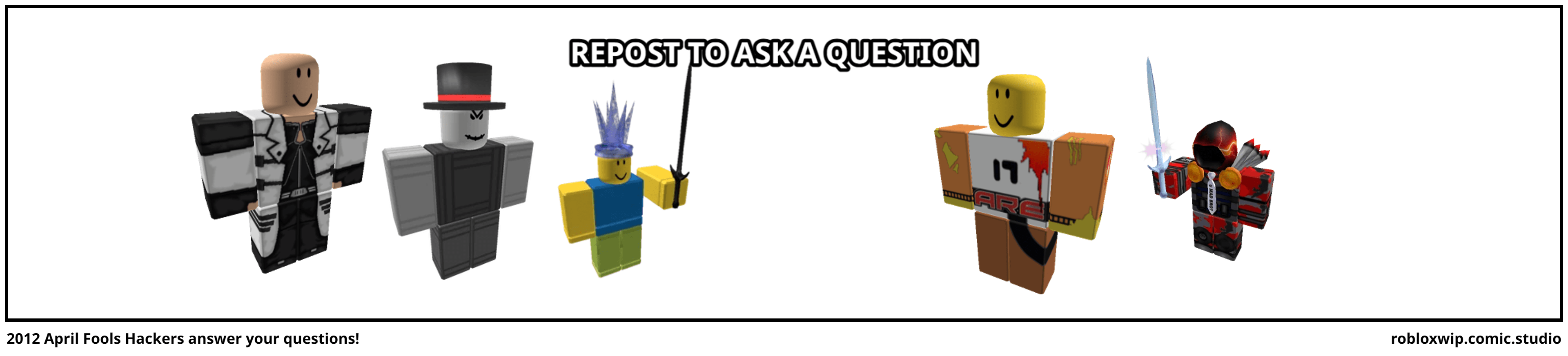 2012 April Fools Hackers Answer Your Questions Comic Studio Zajaszozok 