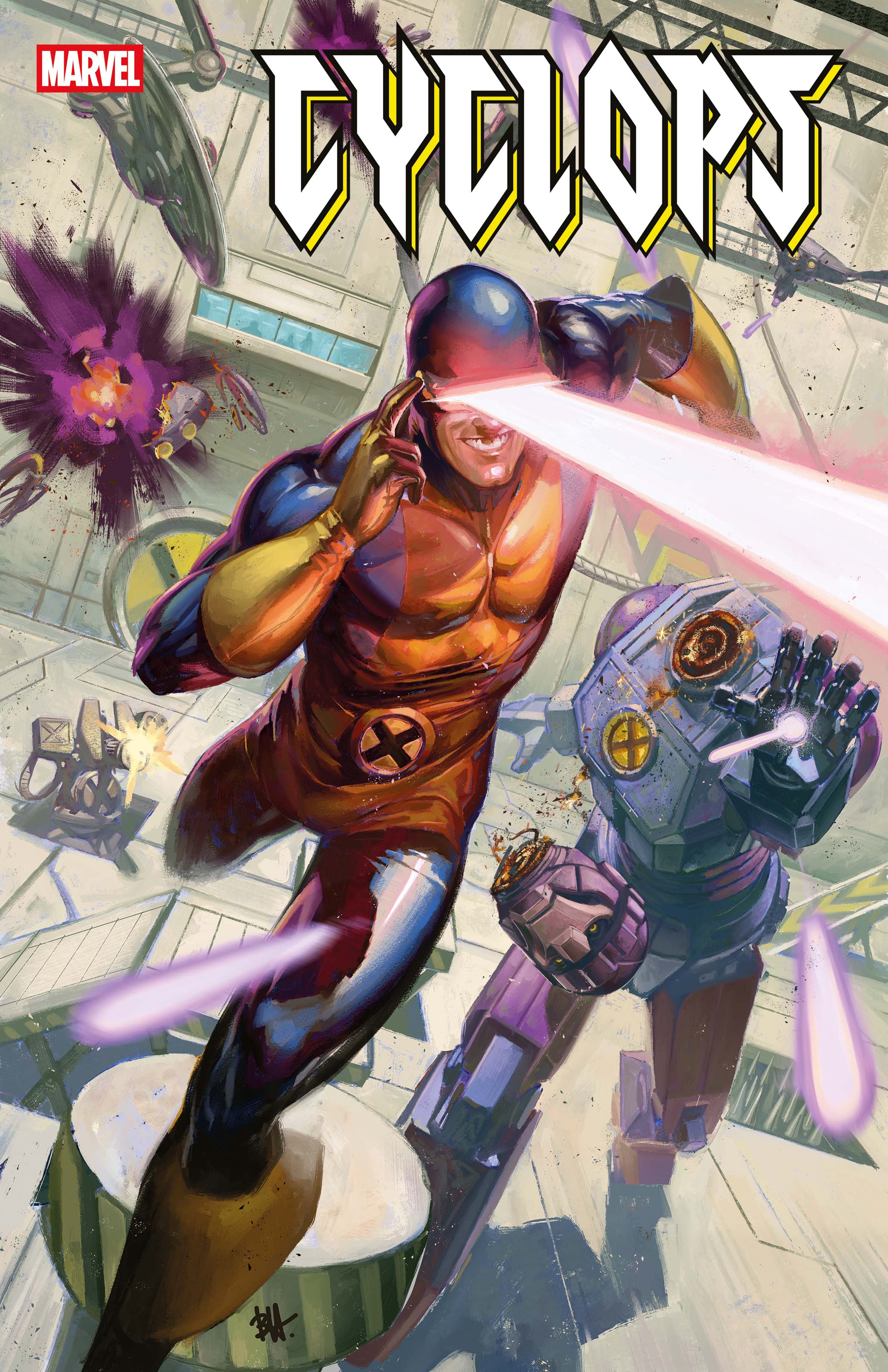 Cyclops goes back to the Danger Room in this issue #3 variant