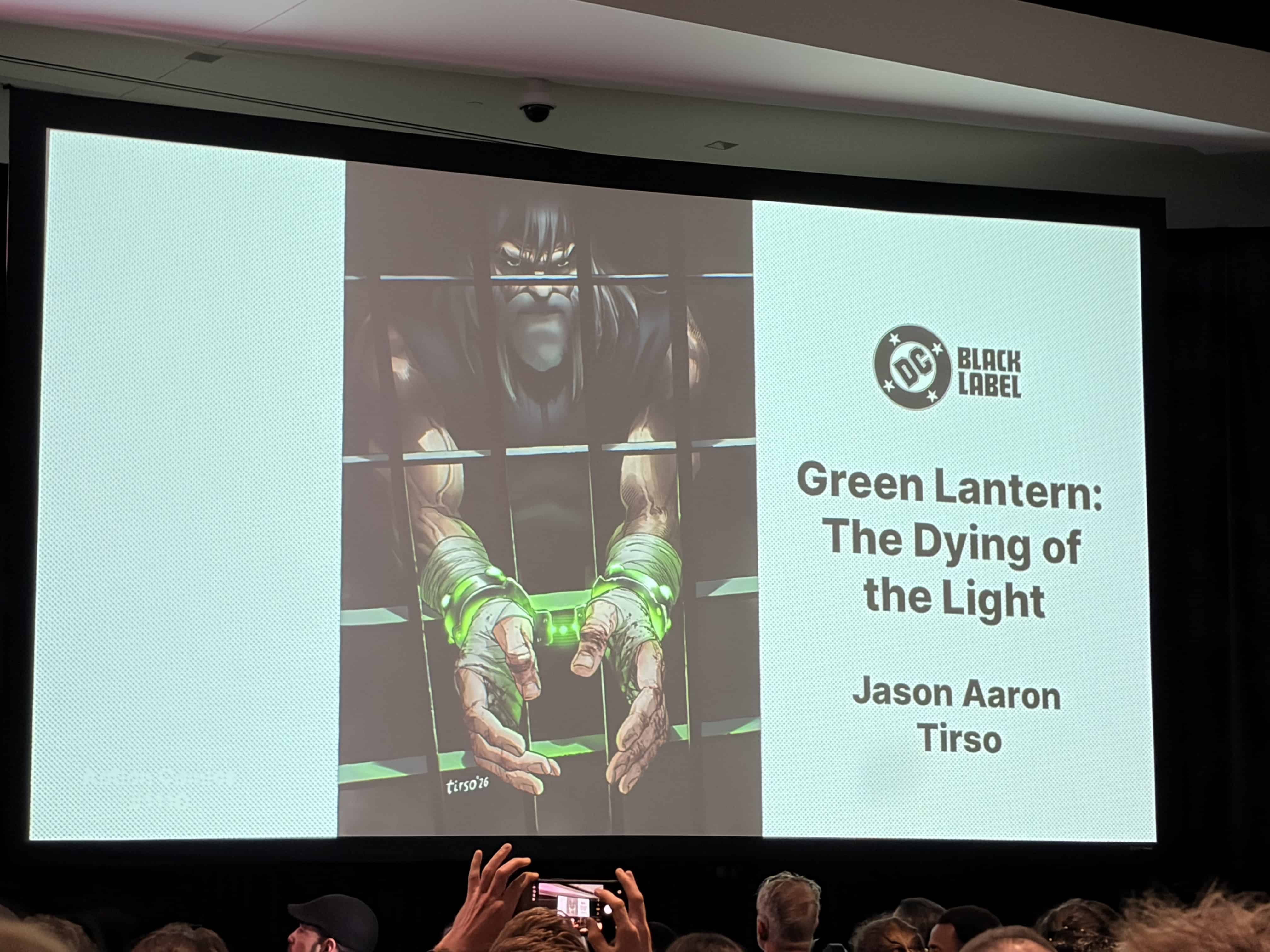 Green Lantern: The Dying of the Light by Jason Aaron and Tirso