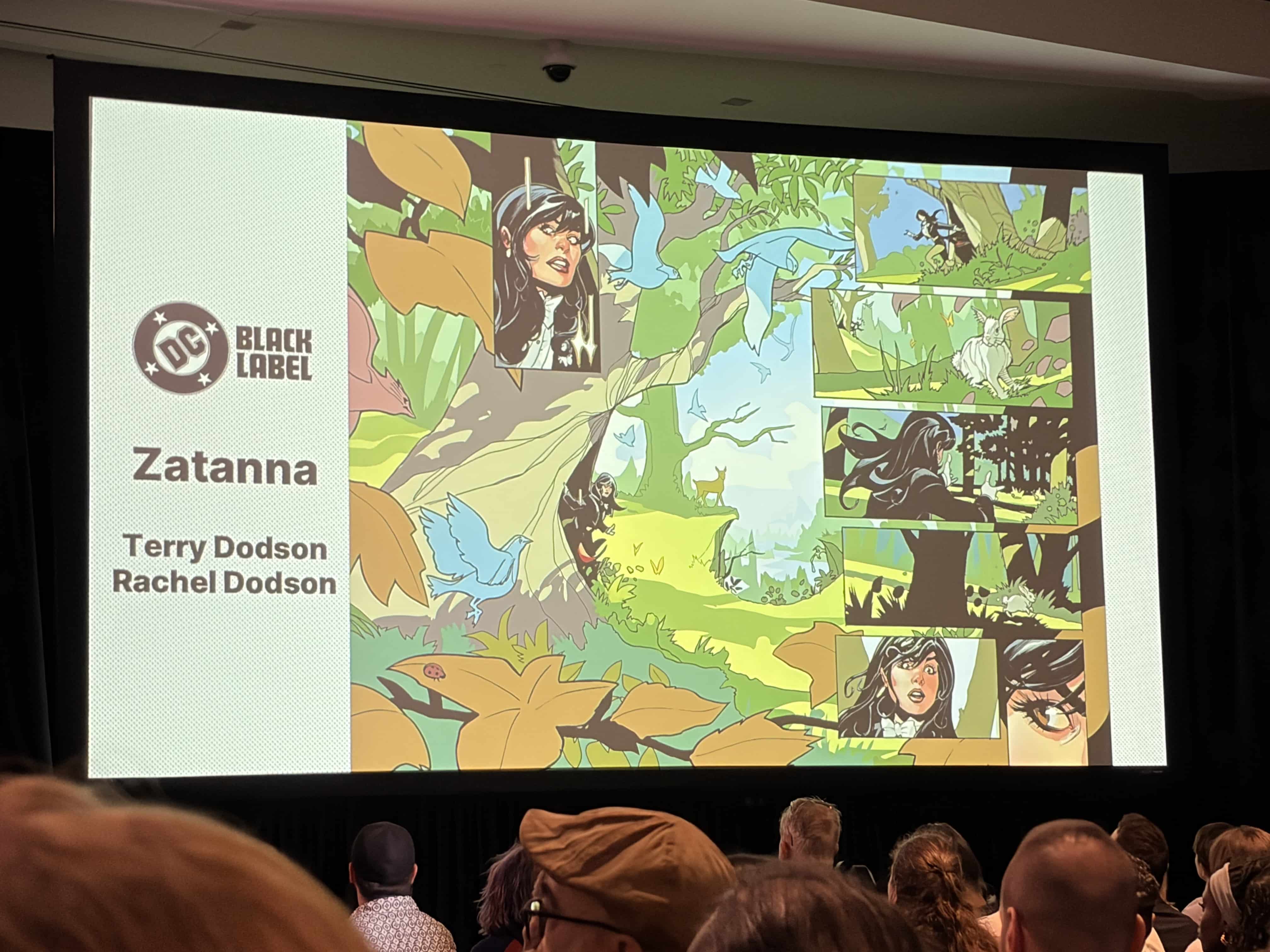 A Zatanna story from DC Black Label Presents by Terry and Rachel Dodson