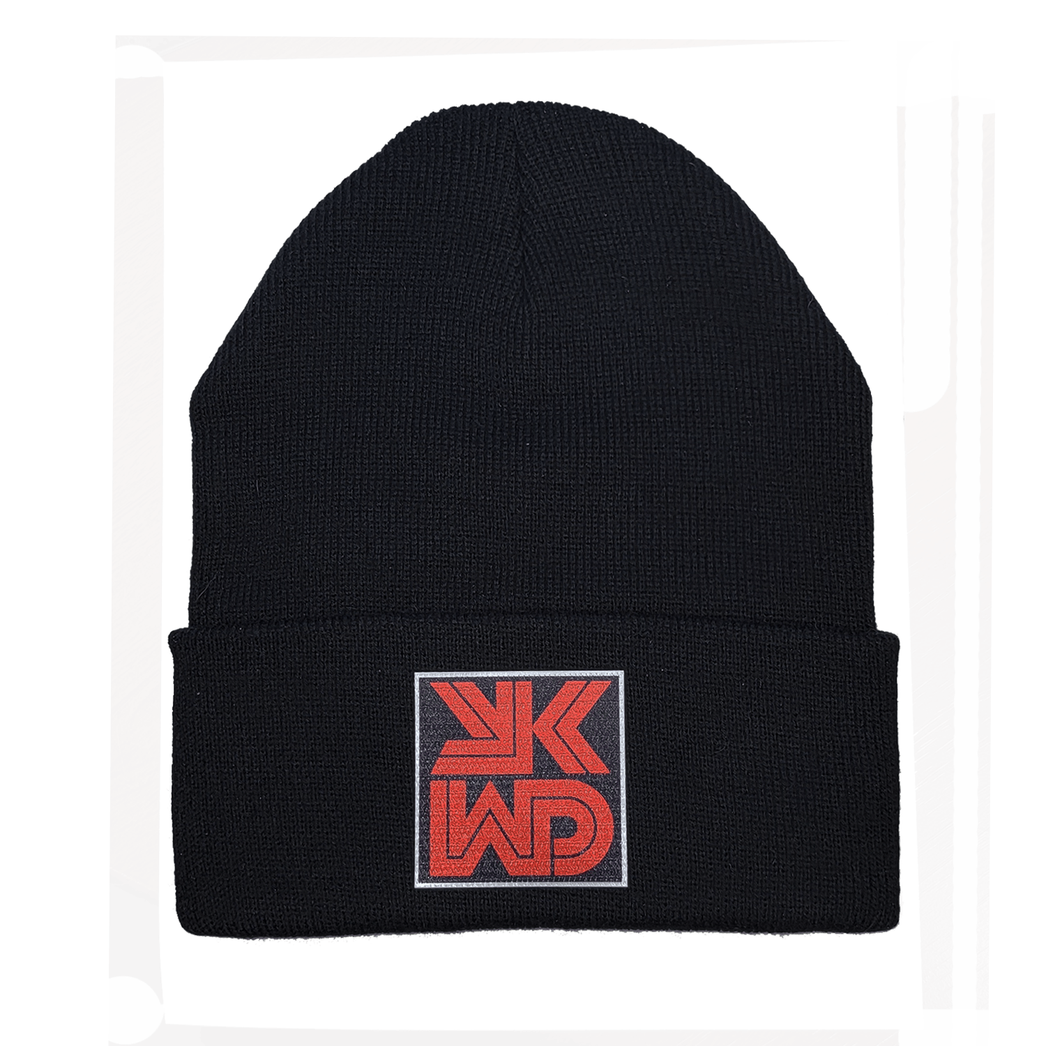 YKWD Patch logo Beanie Hat