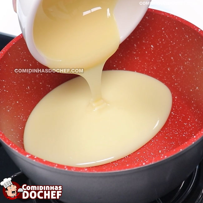 Recheio Simples de Chocolate - Passo 1