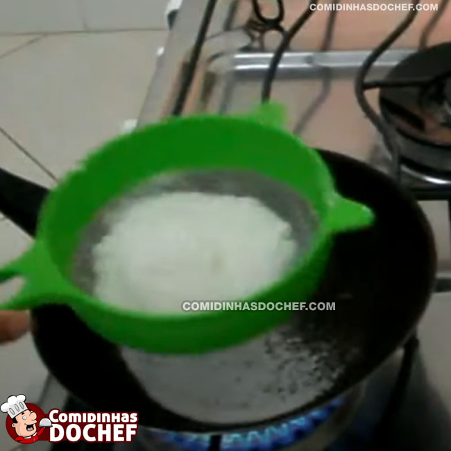 Receita de Tapioca - Passo 4