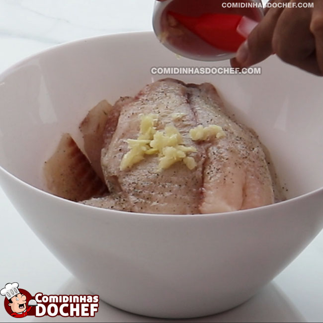 Filé de Peixe com Batata - Passo 3