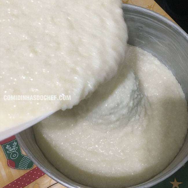Bolo de Tapioca Simples - Passo 6