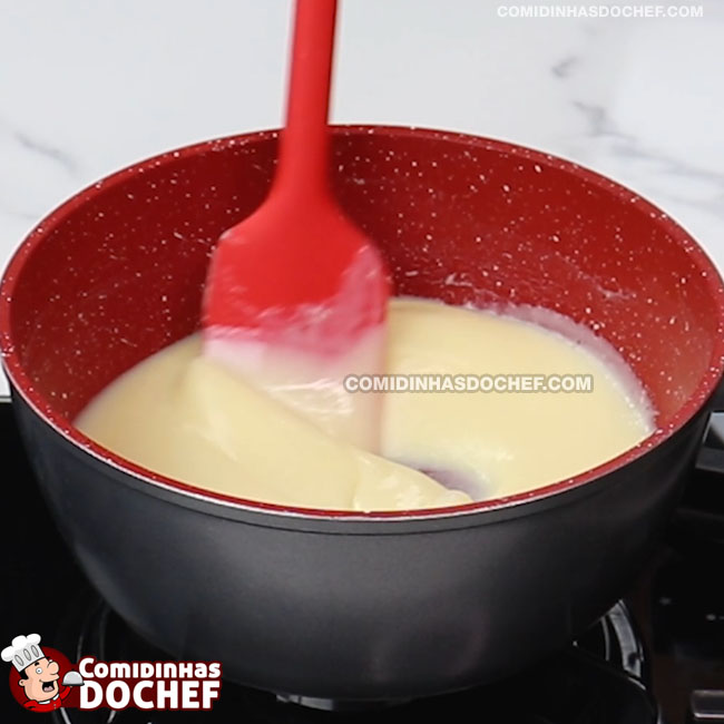 Brigadeiro de Paçoca - Passo 2