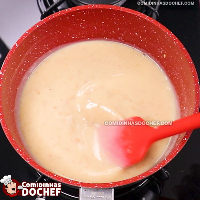 Brigadeiro de Paçoca - Passo 3