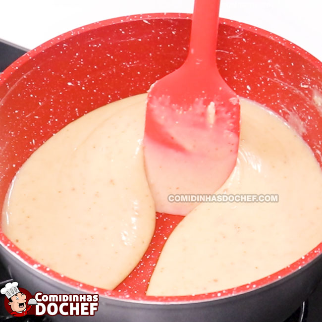 Brigadeiro de Paçoca - Passo 4
