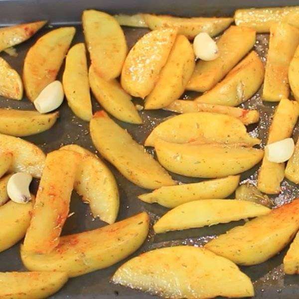 Batata Rústica Assada - Passo 12