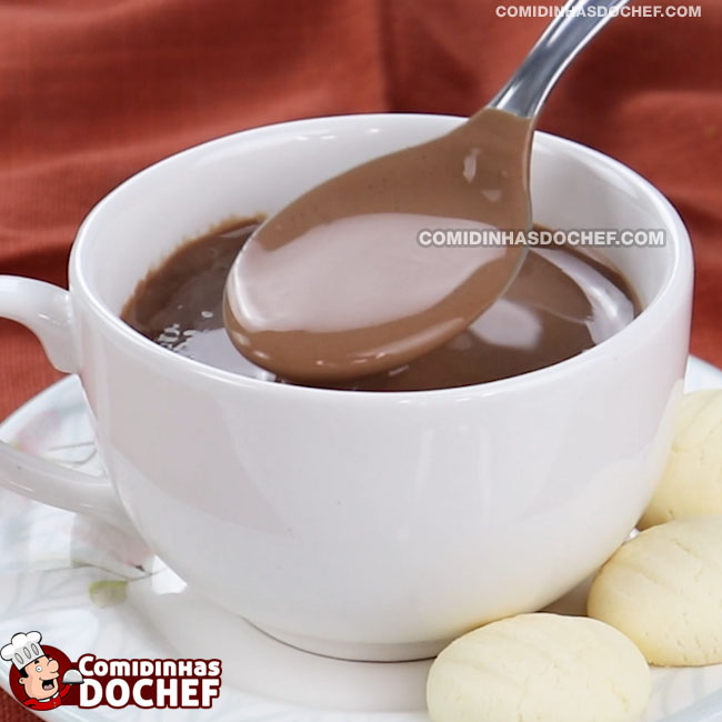 Chocolate Quente Simples - Passo 6