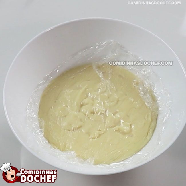 Pavê com Creme Branco - Passo 6