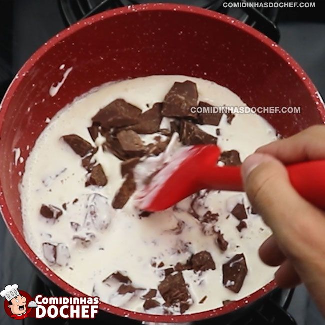 Pavê com Creme Branco - Passo 2