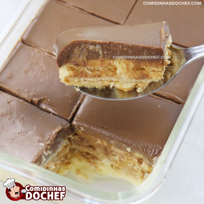 Pavê com Creme Branco