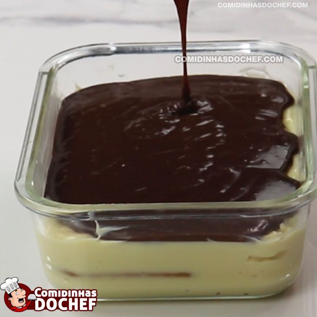 Pavê com Ganache - Passo 4