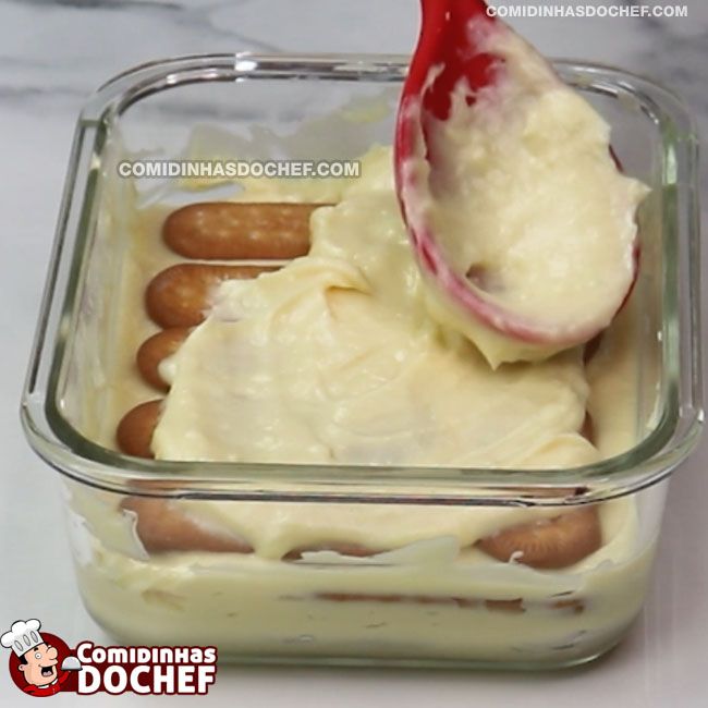 Pavê com Ganache - Passo 8