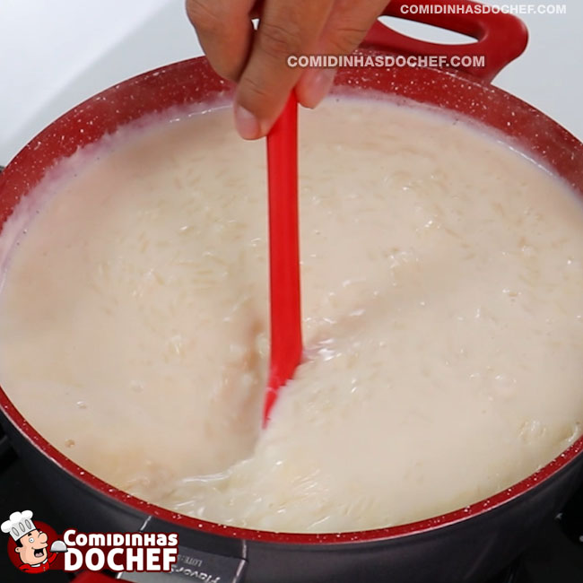 Arroz Doce Simples - Passo 5
