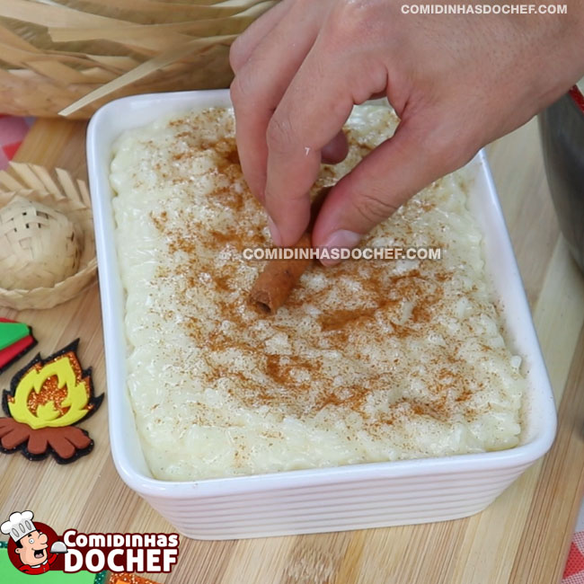 Arroz Doce Simples e Cremoso - Passo 8