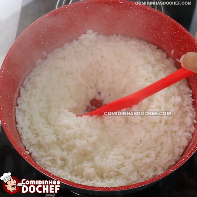 Arroz Doce Simples e Cremoso - Passo 3