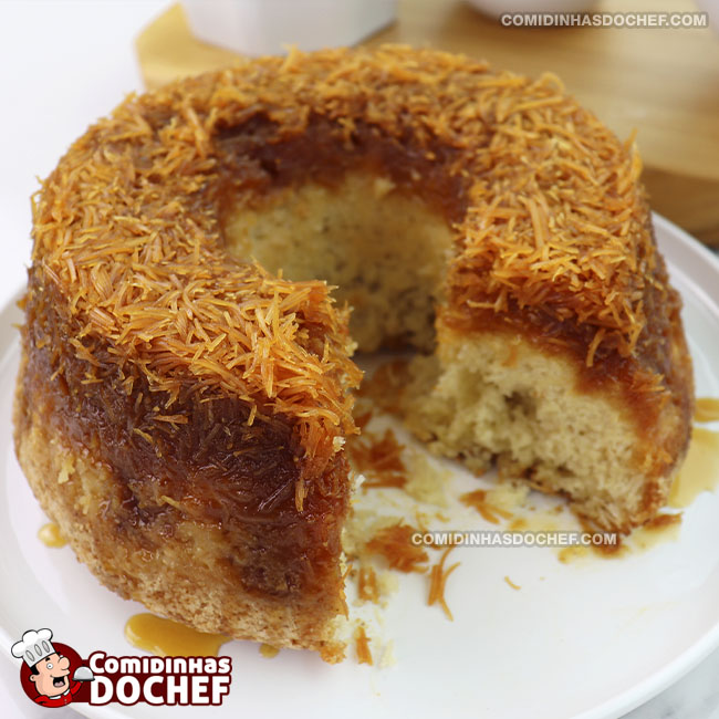 Bolo de Cocada Queimada