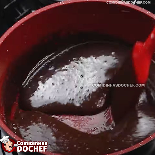 Brigadeiro de Colher Simples - Passo 3