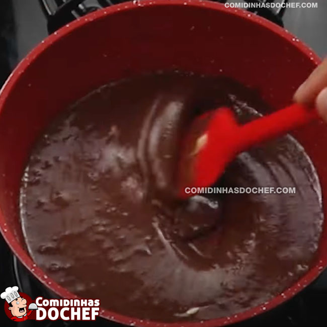 Brigadeiro de Colher Simples - Passo 2