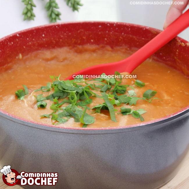 Caldo de Frango com Bacon - Passo 19