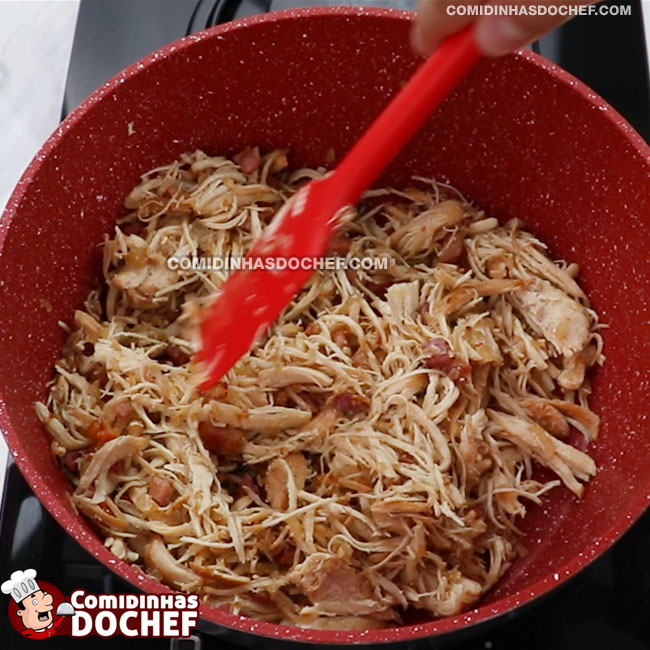 Caldo de Frango com Bacon - Passo 14