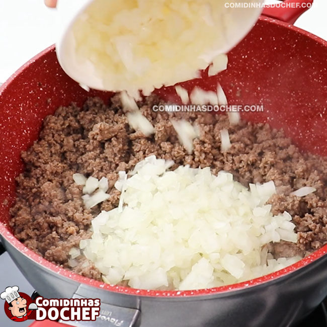 Recheio de Carne Moída para Risoles - Passo 3