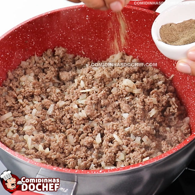 Recheio de Carne Moída para Risoles - Passo 4