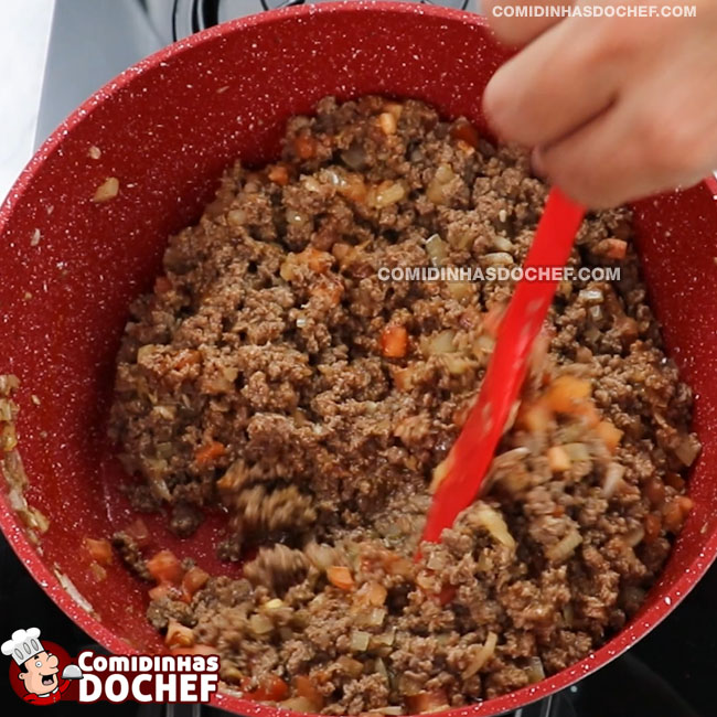 Recheio de Carne Moída para Risoles - Passo 8