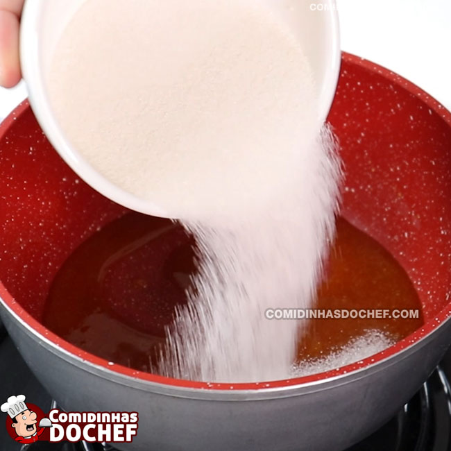 Cocada Morena Simples - Passo 2