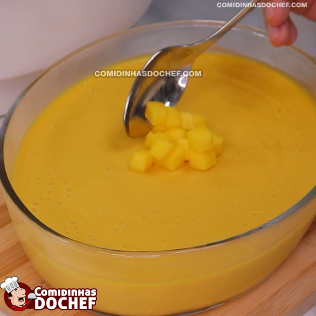 Mousse de Manga Rosa - Passo 7