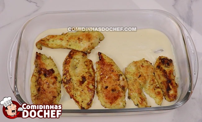 Frango Gratinado Simples - Passo 4