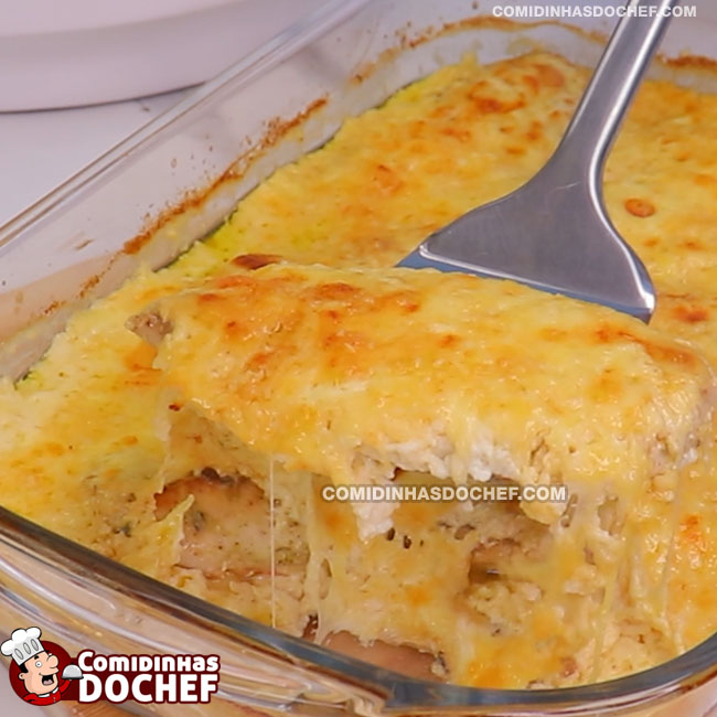 Frango Gratinado Simples - Passo 8