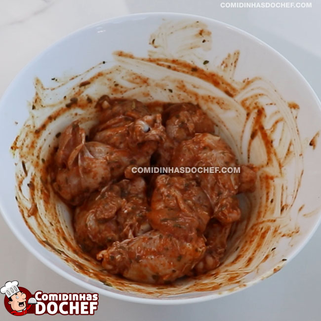 Coxa de Frango Frita - Passo 3