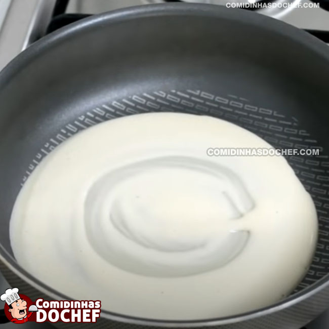 Panqueca Simples - Passo 4