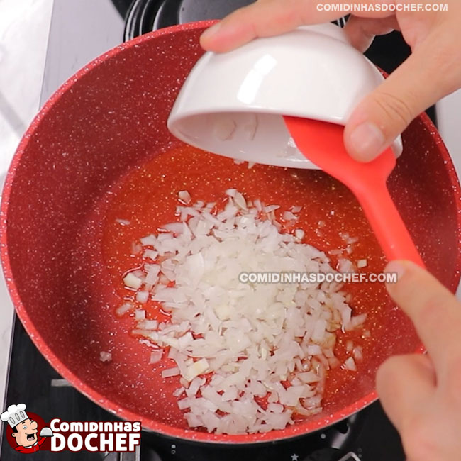 Arroz com Passas Simples - Passo 1