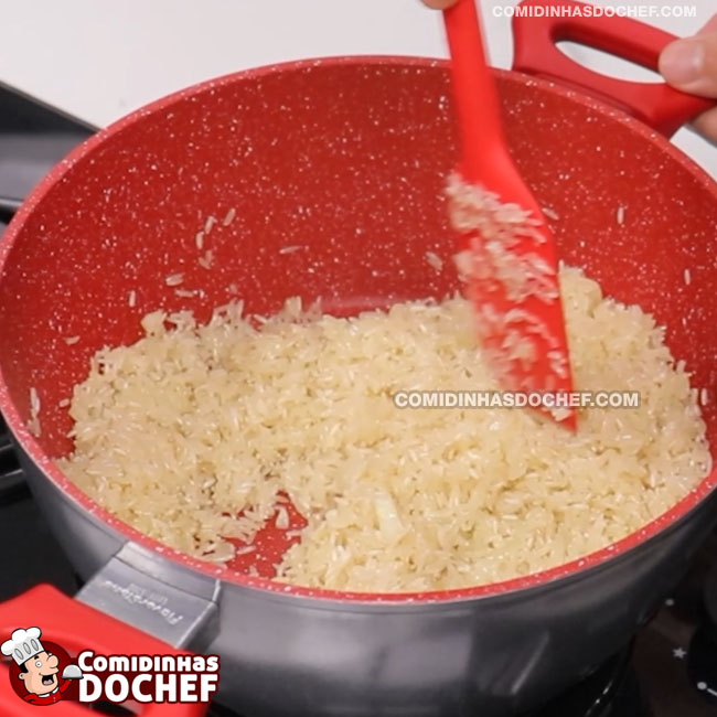 Arroz com Passas Simples - Passo 4