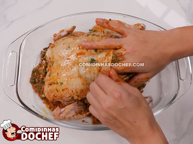 Frango Assado Inteiro - Passo 4