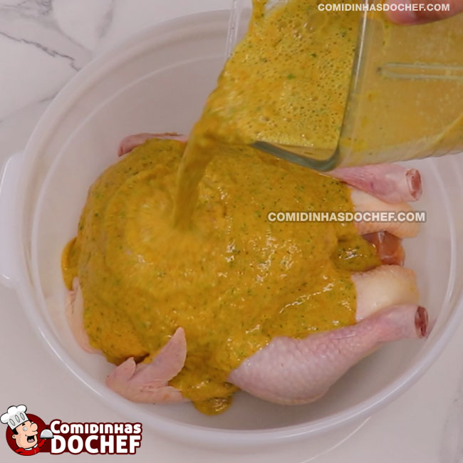 Tempero para Frango Inteiro - Passo 3
