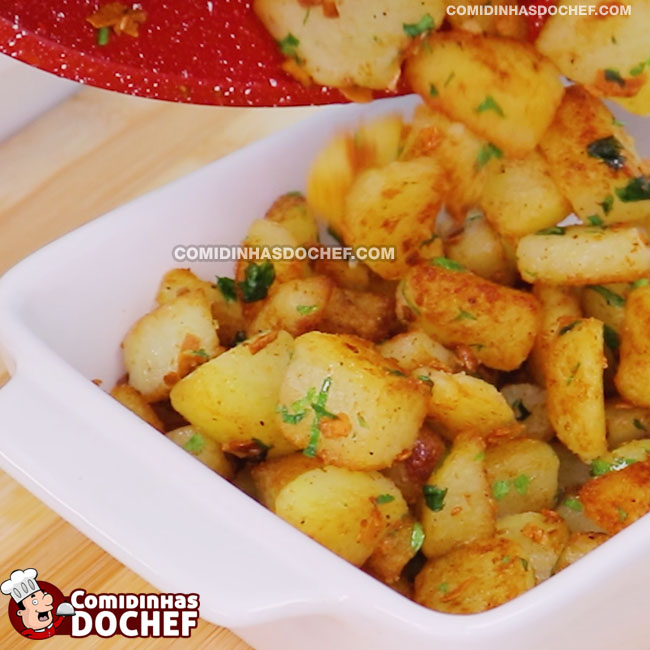 Batata Sauté Simples - Passo 12