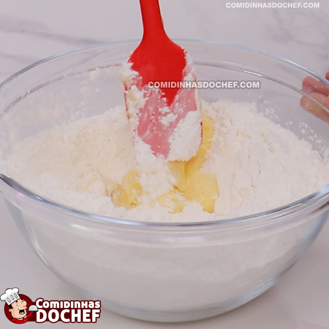 Bolacha de Coco Ralado - Passo 2