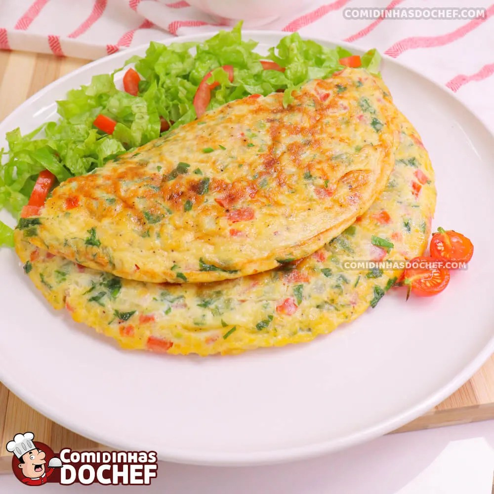 Fique surpreso! Como fazer o omelete de queijo que vai conquistar o ano novo!